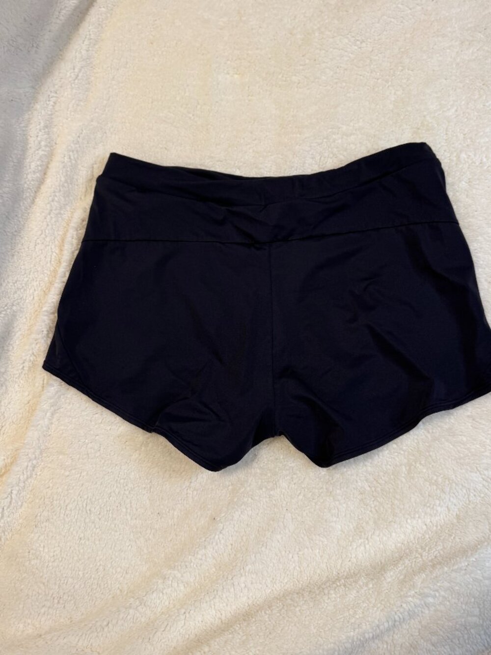 ATHLETA Wavebreak Black Swim Shorts M Medium